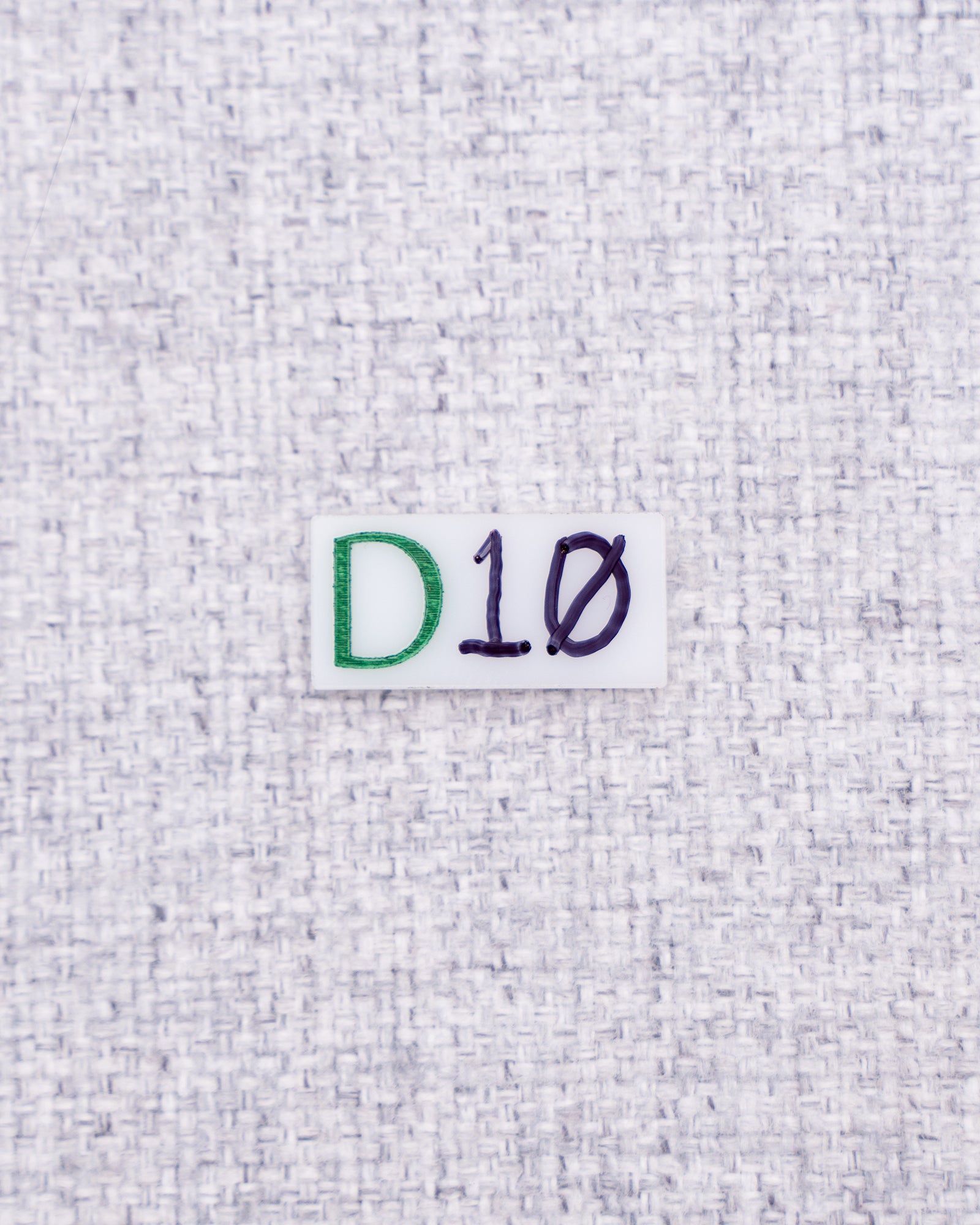 Slate Mag Tags - White Acrylic