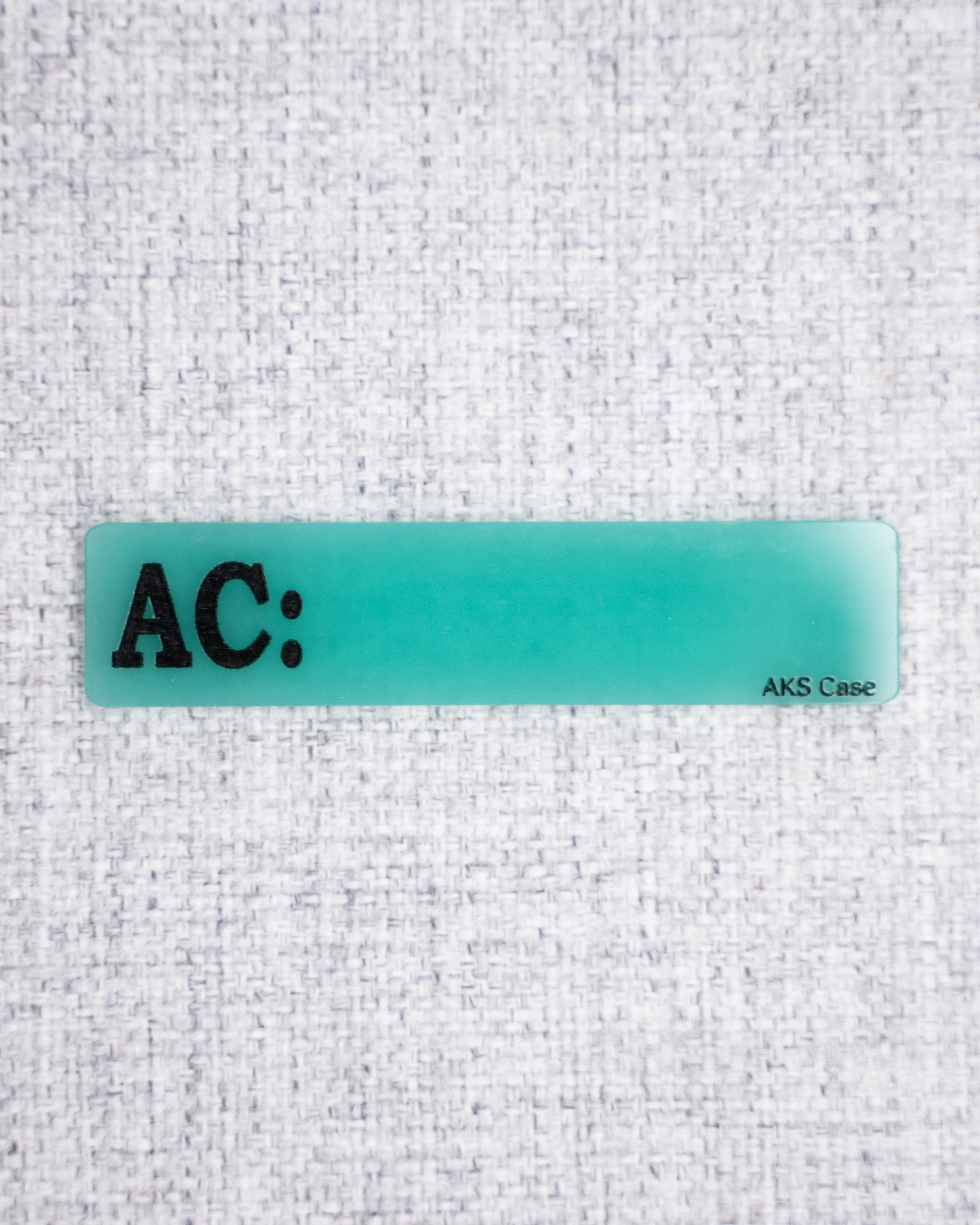Color Monitor Name Tag - AC