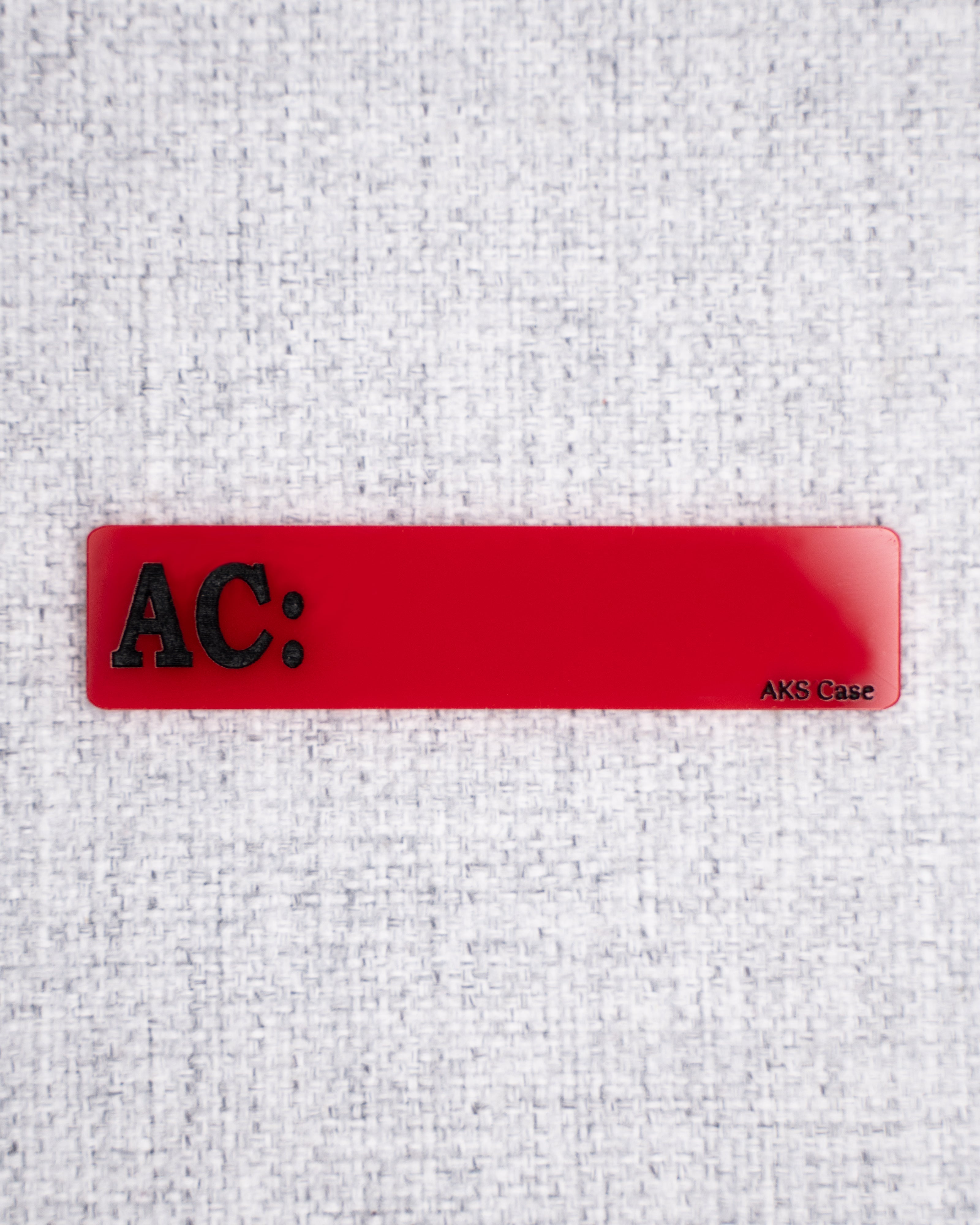 Color Monitor Name Tag - AC
