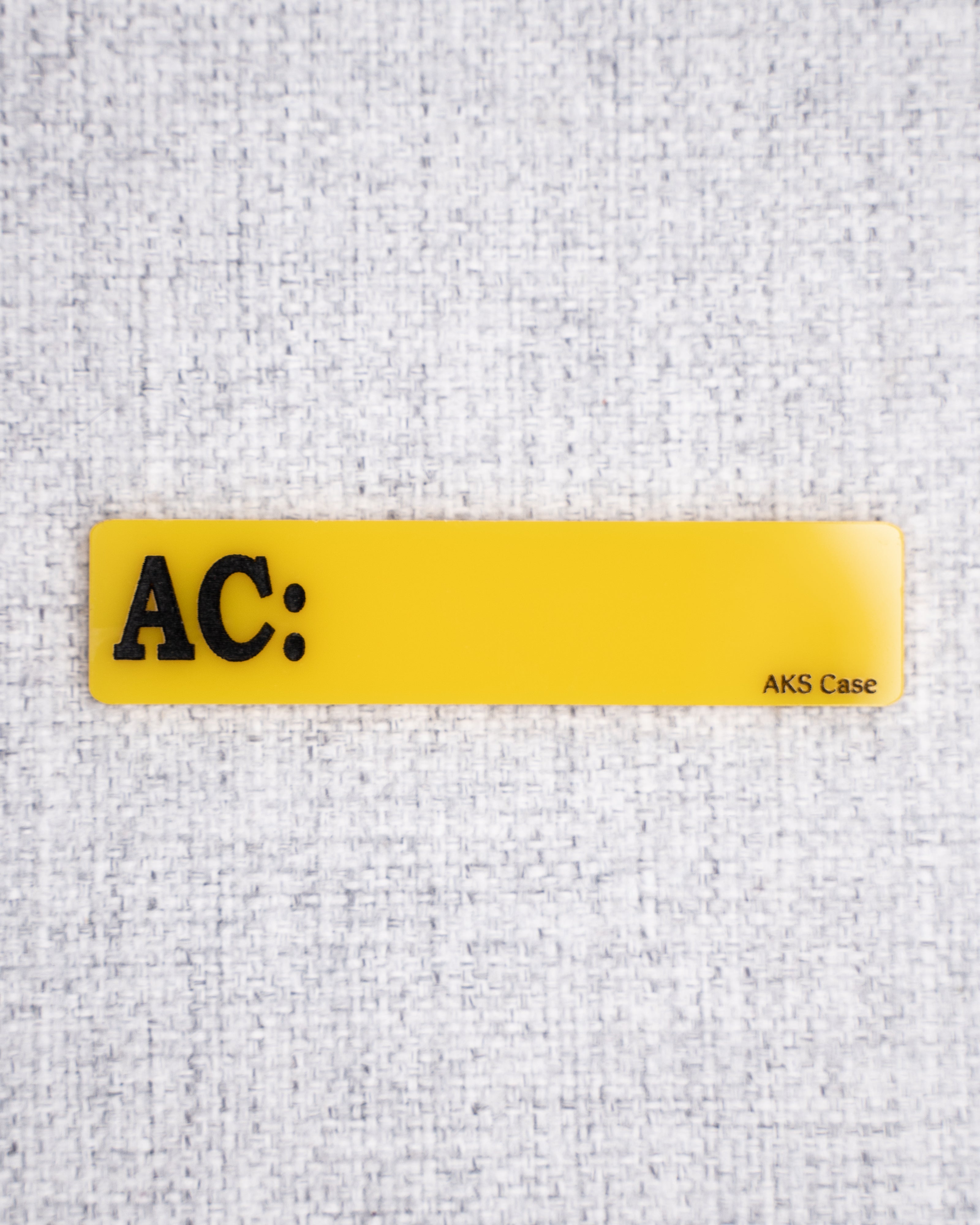 Color Monitor Name Tag - AC