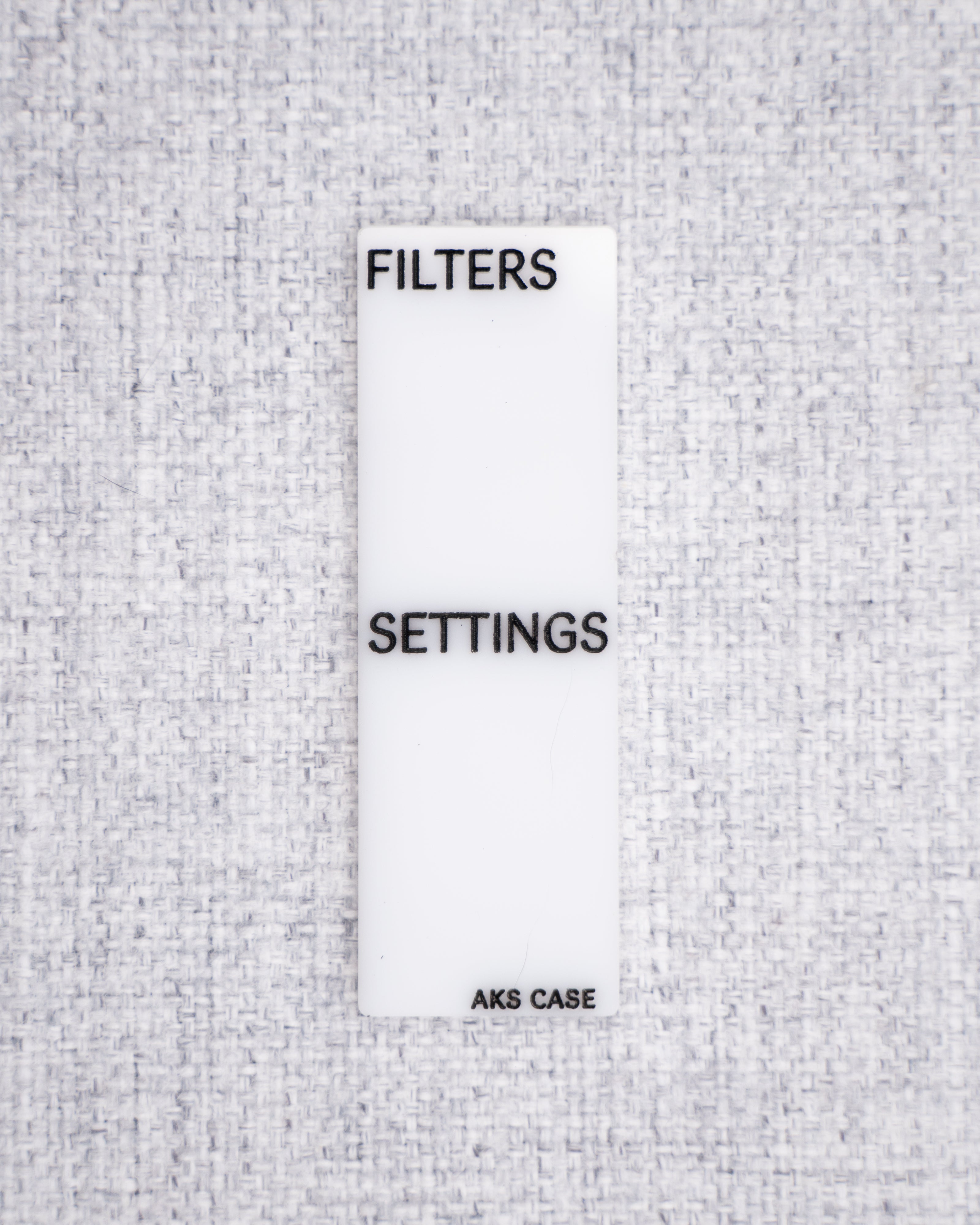 Filter Board With Settings