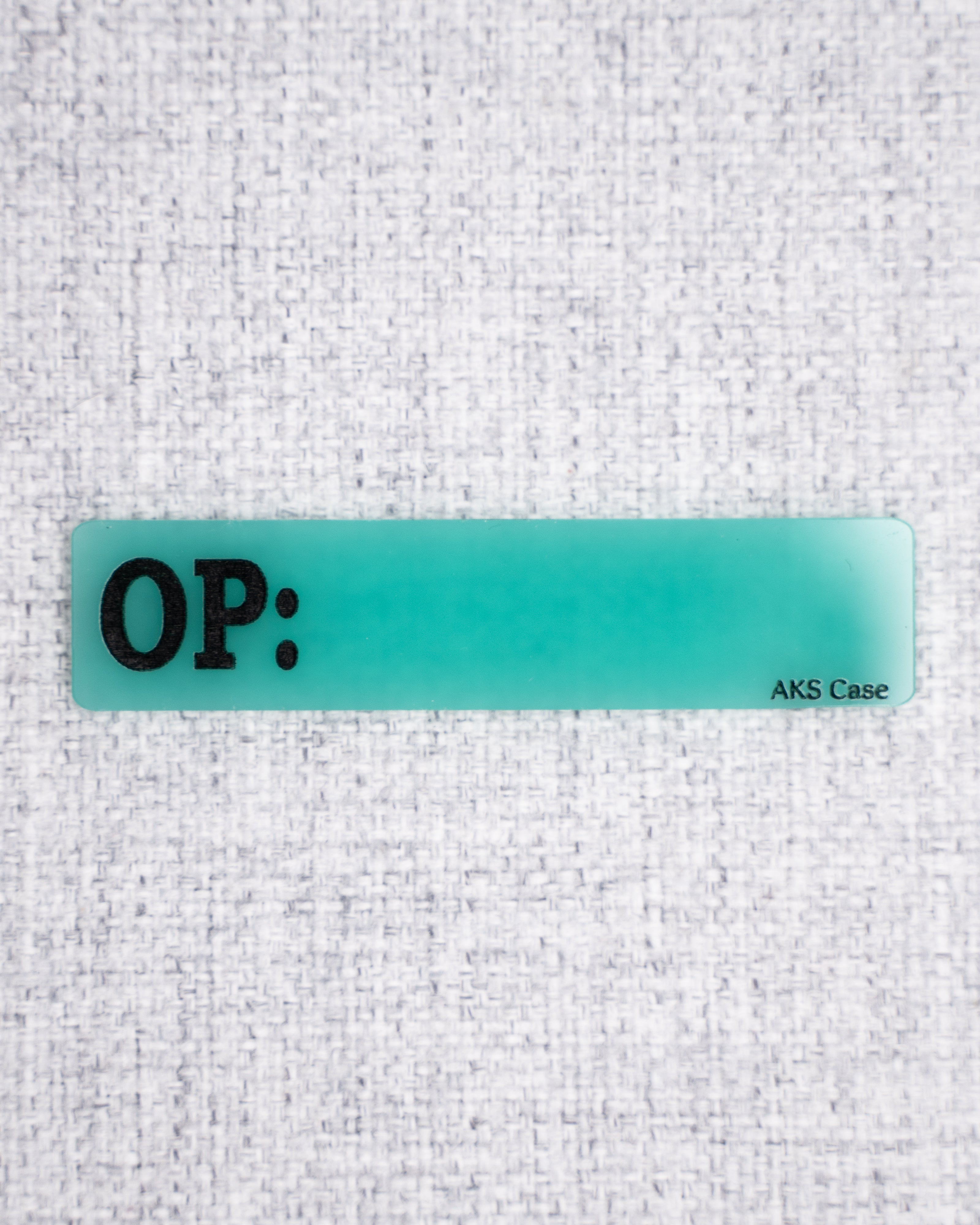 Color Monitor Name Tag - OP