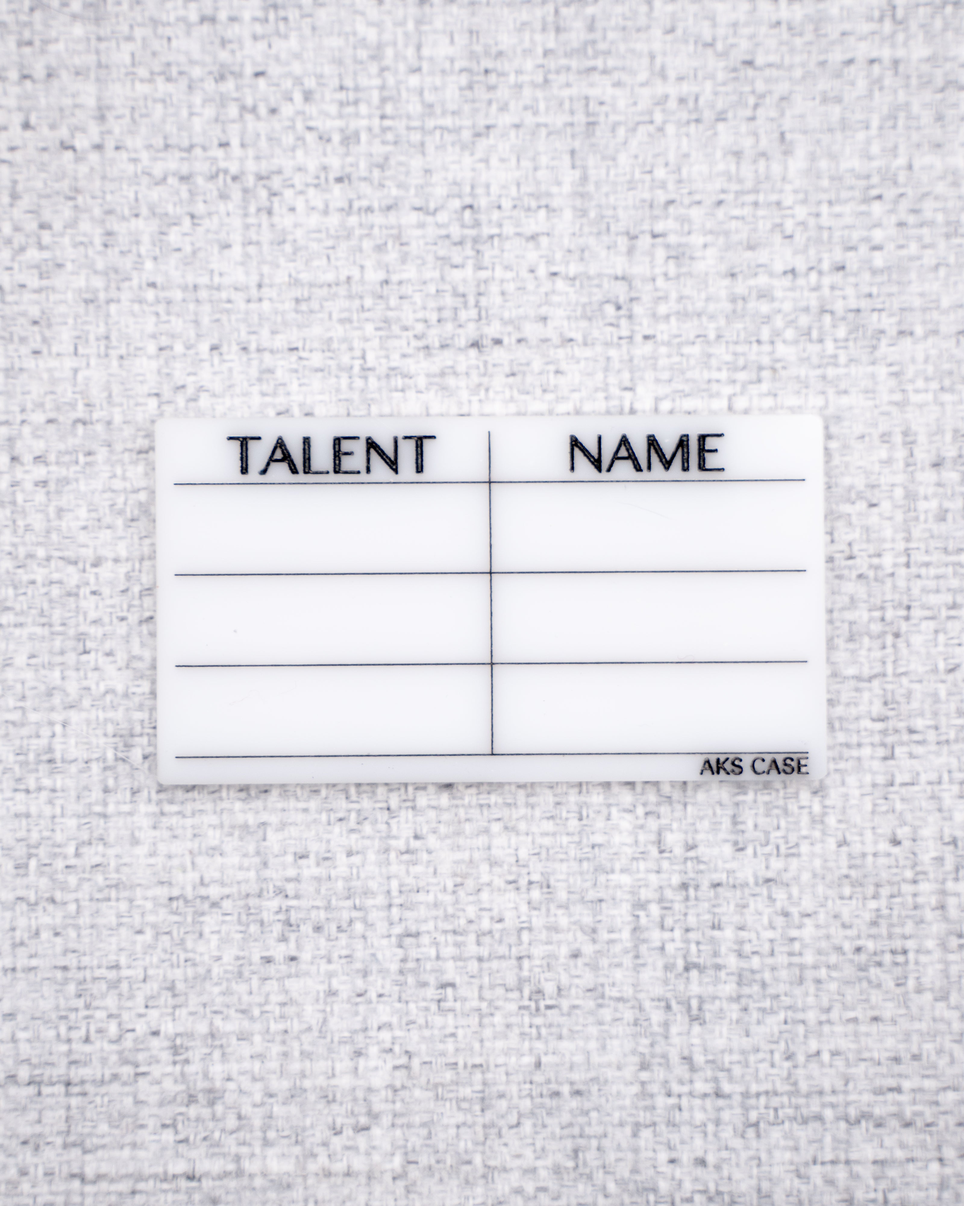 Talent Cheat Sheets // Commercial